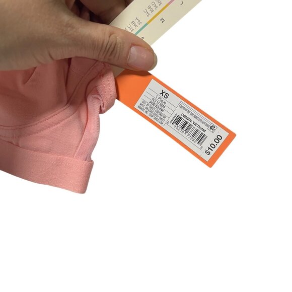 Colsie Extra Small Pink Wireless Soft Bra NEW - Picture 3 of 4